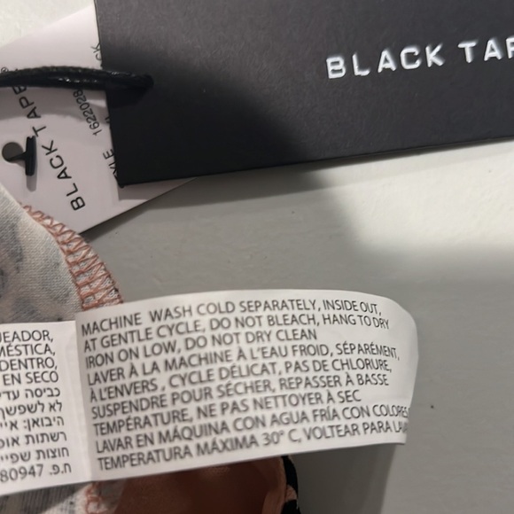 Black Tape Animal Print Jumpsuit XL Extra Large - Picture 15 of 15